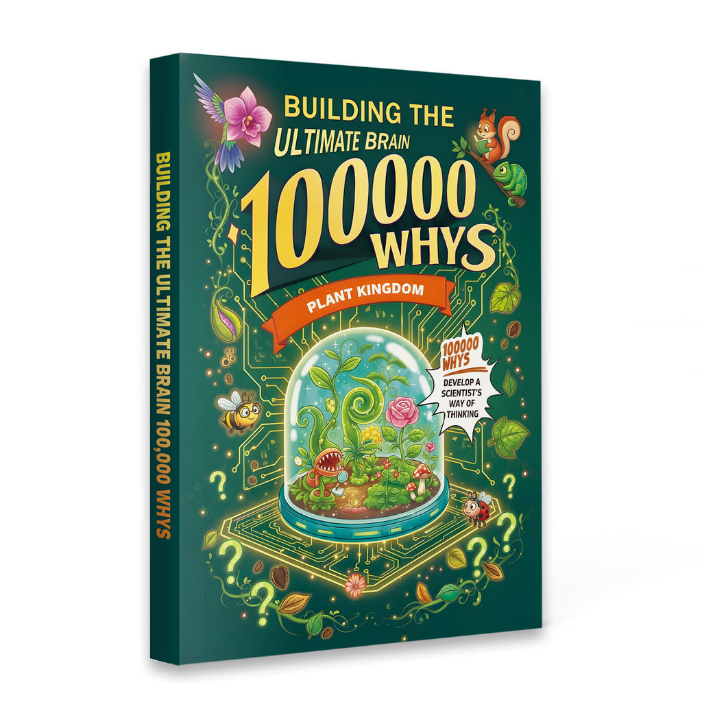 Plant Kingdom 100,000 Whys science book cover
