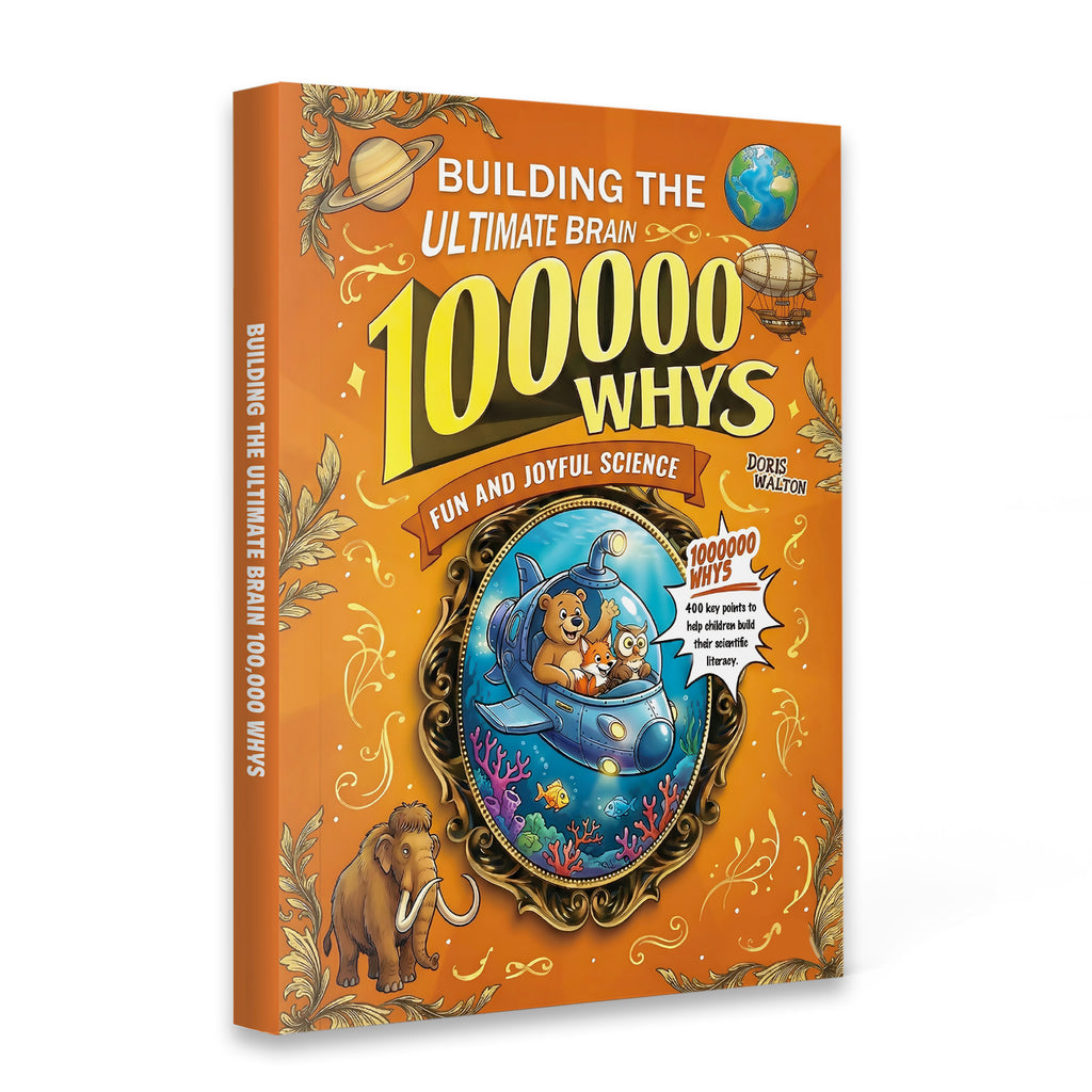 Building the Ultimate Brain 100,000 Whys science book cover