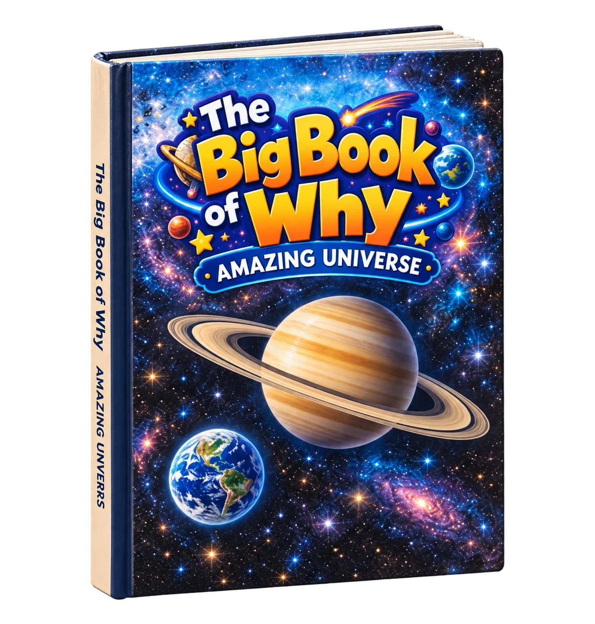 The Big Book of Why Amazing Universe illustrated cover