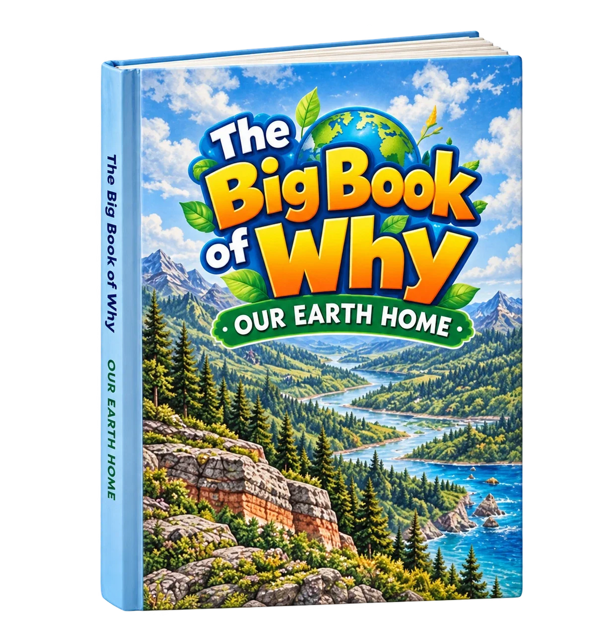 The Big Book of Why Our Earth Home illustrated cover