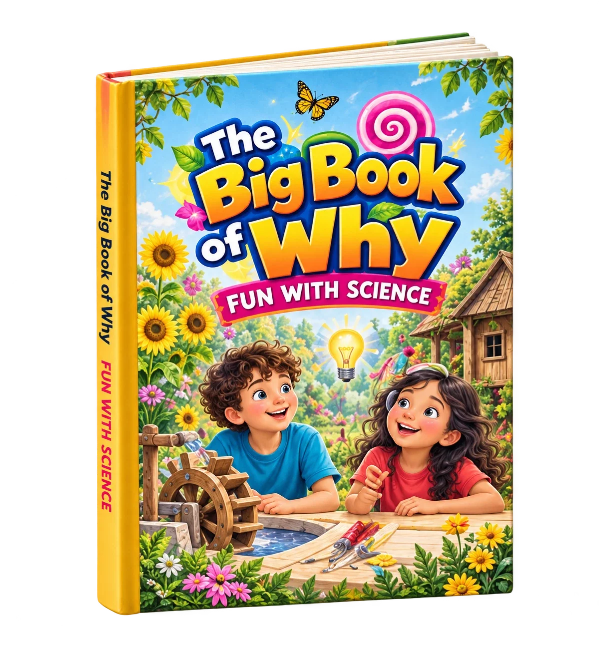 The Big Book of Why Fun With Science illustrated cover