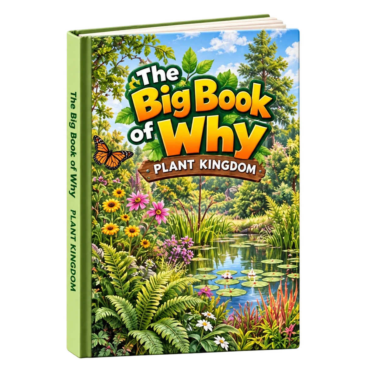 The Big Book of Why Plant Kingdom illustrated cover